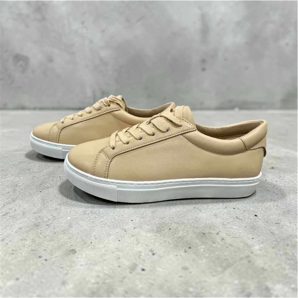 Urban Sport Slides “Lucinda” Sneakers – Size 6 Wide – Sand Beige